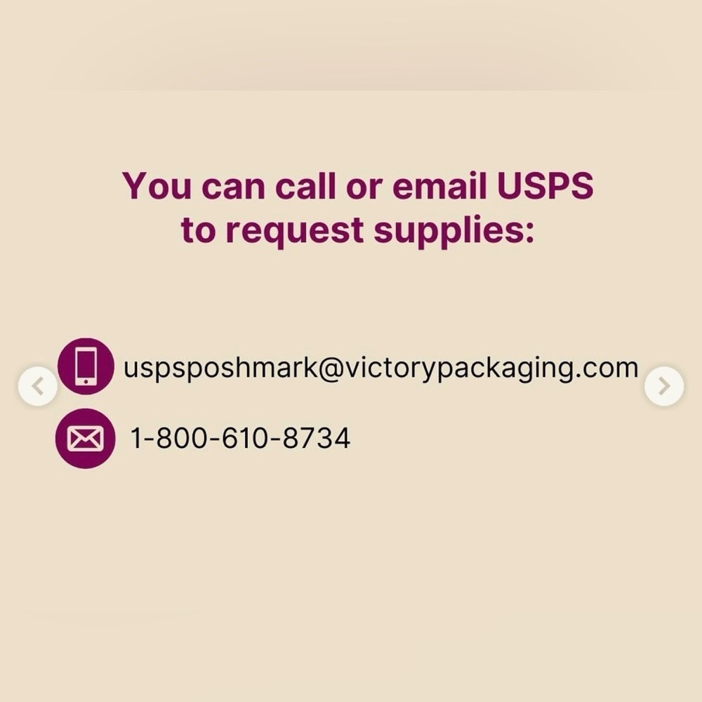USPS ordering supplies information